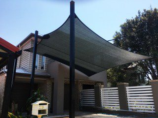 6 Point Shade Sail installed by Superior Shade Sails 6 Point Shade Sail installed by Superior Shade Sails