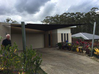 7x7 Carport Shade Sail 7x7 carport_shade-sail_in-mount-cotton_at-the-home-of-the-best-broms