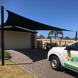 Carport Shade Sail - Albany Creek by Superior Shade Sails Carport Shade Sail - Albany Creek by Superior Shade Sails