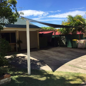 Carport-Shade Sails -Rochedale. Brisbane Carport-ShadeSails-Rochedale,Brisbane installed by Superior Shade Sails.