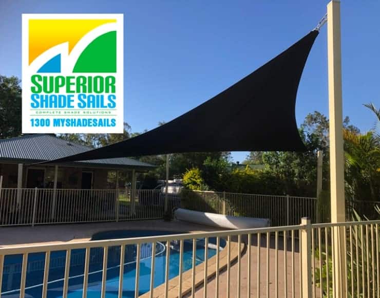 Pool Shade Sail - Flagstone | Superior Shade Sails