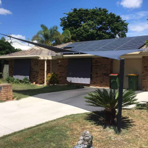 Shade Sail Ipswich - Carport Sail - Monotec 370 Fabric Shade Sail Ipswich - Carport Sail - Monotec 370 Fabric