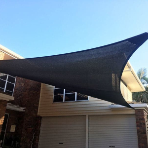 Shade-Sails-Brisbane—Thornside—Carport-Shade-Sail Driveway shade sails installation at Thorneside, Brisbane by Superior Shade Sails.