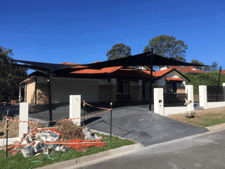 Carport-Shade-Sail-Oxenford-dual-overlapping-sails