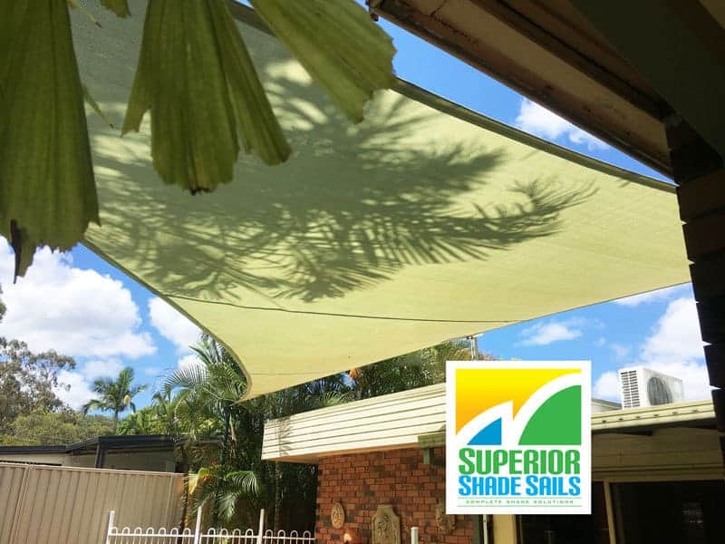 Pool side shade sail replacement in Daisy Hill