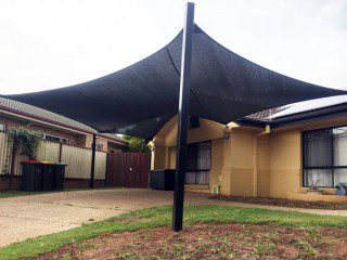 7 point sail carport shade sail in Kuraby, Brisbane in Z -16 7 point sail carport shade sail in Kuraby, Brisbane in Z -16