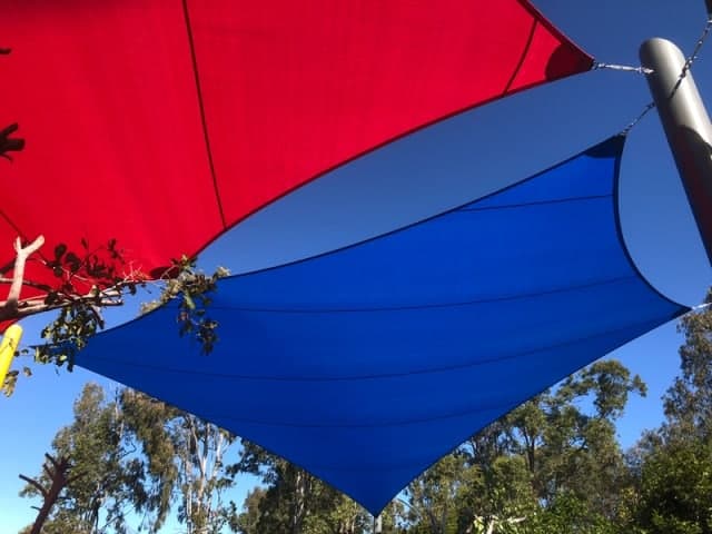 Replacement Shade Sails for School in Flagstone, Brisbane