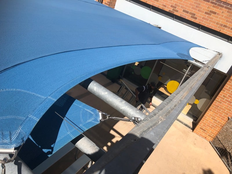 Replacement Shade Sails for Griffith University