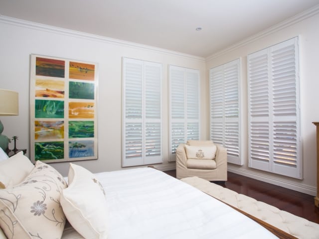 Polymer Shutters for the home, apartments, patios, outdoor areas available from Superior Shade Sails Brisbane