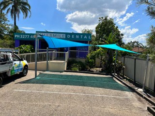 4 point carport commercial shade sail in Acacia Ridge installed by Superior Shade Sails