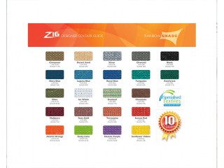 Z16 Shade Fabric Colours Z16 Shade Fabric Colours