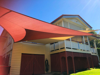 Twin Carport Overlapping Shade Sails in Morningside Twin Carport Overlapping Shade Sails in Morningside by Superior Shade Sails