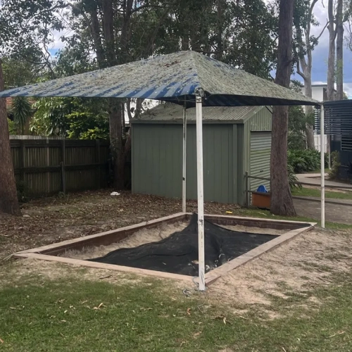 Before Look: Replacing the shade sail at Marsden State School