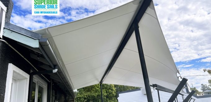 Replacement Café Shade Sails in Yeronga! Now Waterproof for All-Weather Outdoor Comfort.